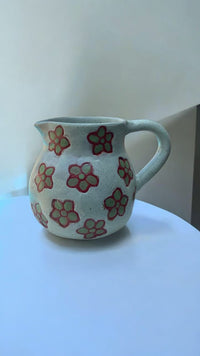 Conjunto de Jarra e copo Flower