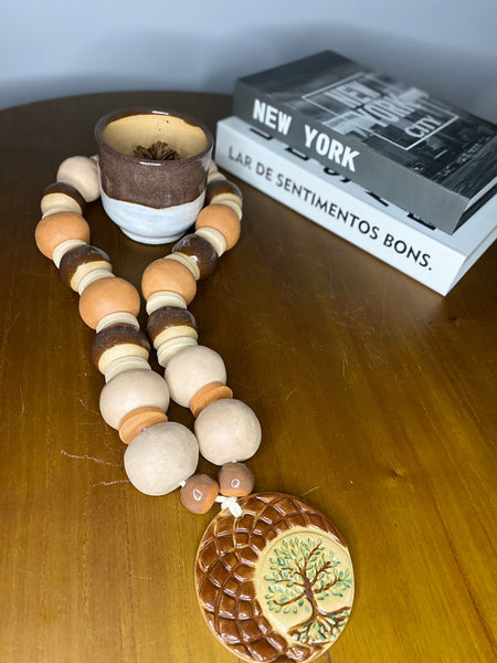 Colar Decorativo árvore da vida