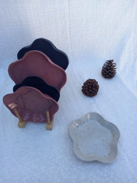 Conjunto de pratos flor