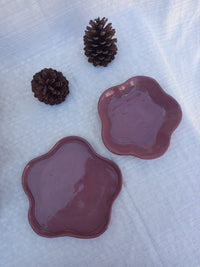 Conjunto de pratos flor